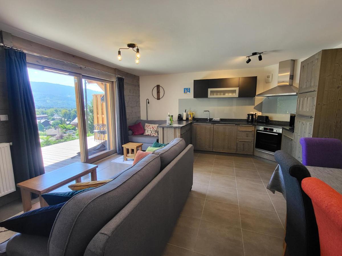 Plein Soleil Modern 3 Bedroom Apartment With Stunning Mountain Views Samoëns Exterior foto