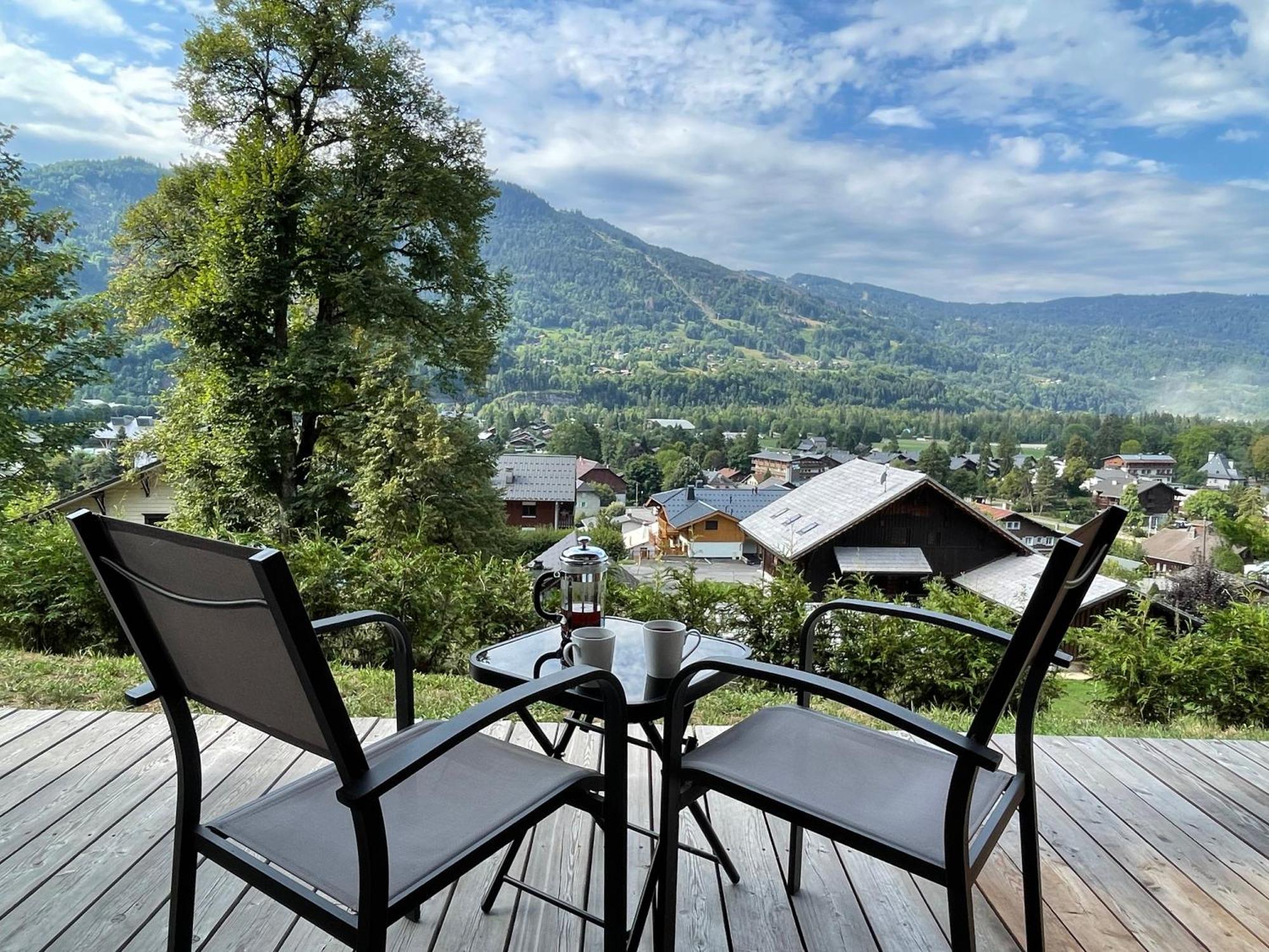 Plein Soleil Modern 3 Bedroom Apartment With Stunning Mountain Views Samoëns Exterior foto